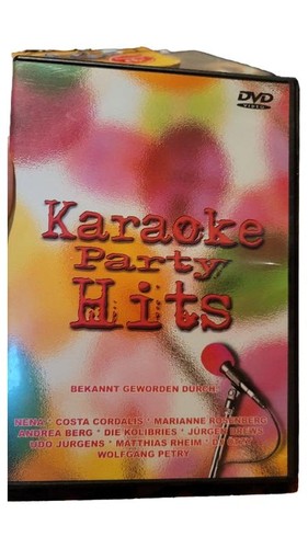 Karaoke party hits dvd - party,