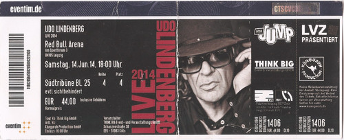Udo lindenberg concert - udo, in