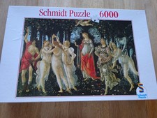 6000 Der Frühling/Botticelli, Schmidt, Puzzle, vollständig, 9-4