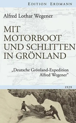 Mit motorboot und schlitten - mit,