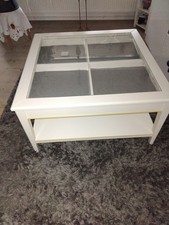 IKEA Liatorp Couchtisch Weiß