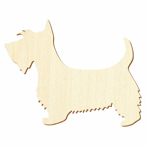 Holz scottish terrier deko - holz,