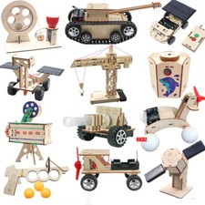 24 Typ Kinder Physik Wissenschaft Pädagogisches Experimente Kit DIY Montage Wind