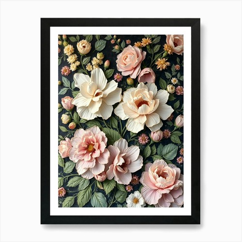 Rosen und pfingstrosen - und,
