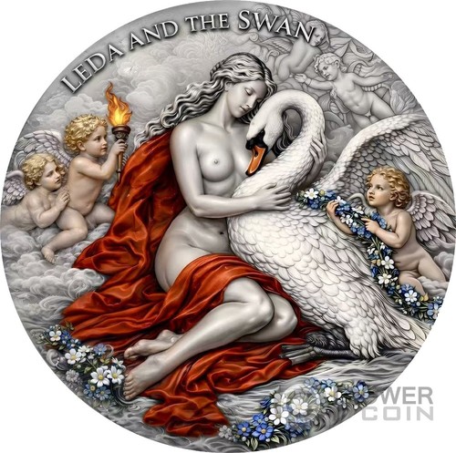 Leda and swan - and, mythology