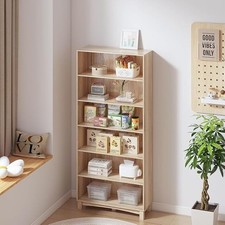 5/6 Ebenen Holz Bücherregal