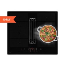 Induktionsherd mit Dunstabzug