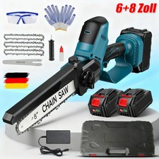 Mini Akku Kettensäge 6+8 Zoll
