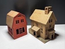 Uralt Spur 0 Holz Häuser