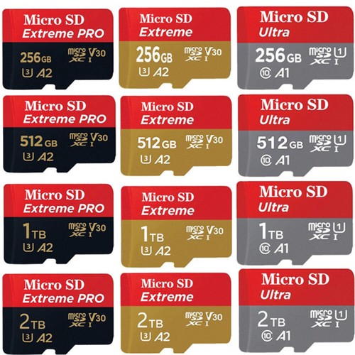2tb 1tb 512gb - 1tb, 256gb