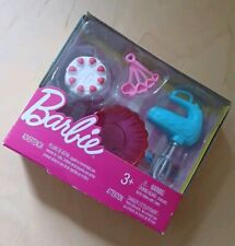 Barbie Accessoires Handmixer/Schüssel/Löffel-Set, plus Torte ? 