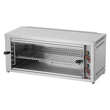 Gastro Salamander Grill Ofen 880x370x380mm Edelstahl höhenverstellbares Rost