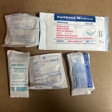 Verbandtuch BR 40x60cm Übungsmaterial 5 Stück Diverse Hersteller Abgelaufen