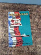 Schnittplan Schiff Frankreich