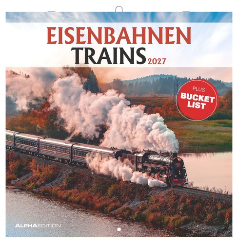 Eisenbahnen 2027 wandkalender - 2027,