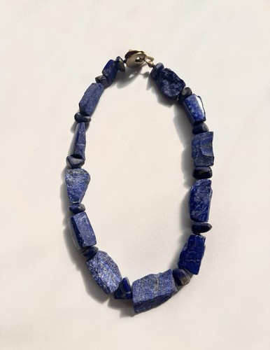 Halskette lapislazuli 925 - halskette,