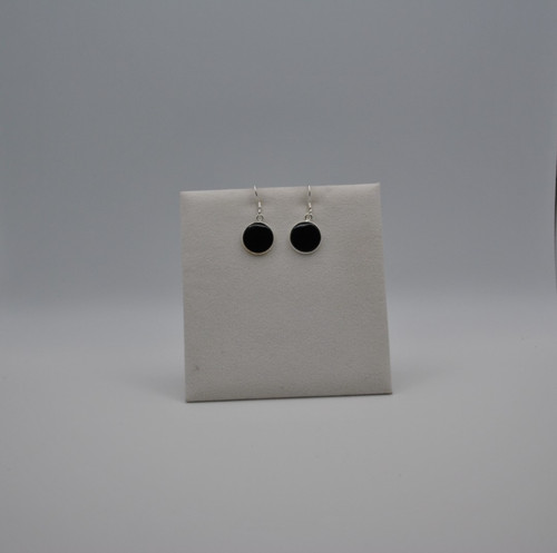 Silber ohrhänger schwarz - silber,