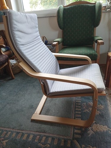Schwingstuhl mit sitzauflage - schwingstuhl,