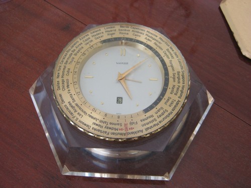 Luxor weltzeit uhr tischuhr - weltzeit,