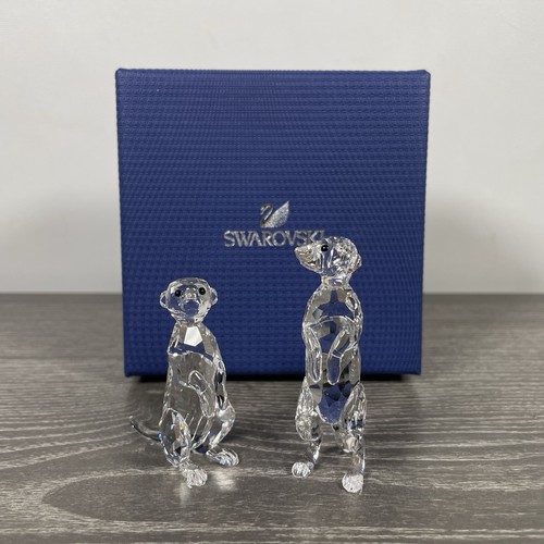 Swarovski paar erdmännchen - swarovski,