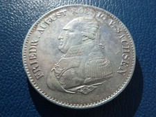 SACHSEN ALBERT. L.:  TALER 1823 IGS FRIEDRICH AUGUST, SILBER, MÜNZE