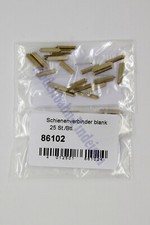 Tillig 86102 Schienenverbinder Neusilber blank 25 Stück - NEUWARE