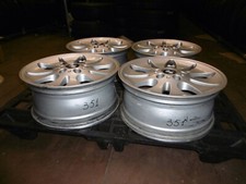 4x  Original BMW Alufelgen 7,5 X 17 " ET40 X5 E53 Verwendet 1096156 #351