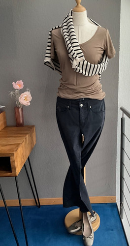 Cambio jeans blau stretch 8 - blau,
