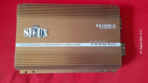 Sioux xa1600 - sioux, xa1600-ii