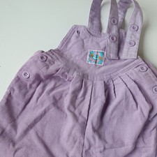 Cordhose Latzhose Kinder Gr.80 Lila Neu 80er Jahre Happy Baby