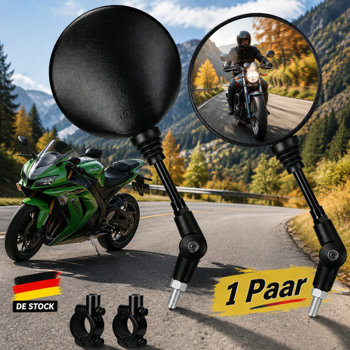 Motorrad lenkerendenspiegel - 2x,