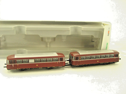 Schienenbus mit beiwagen vt - ,