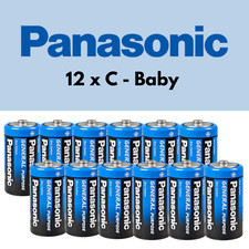 Panasonic Batterien, R14 C