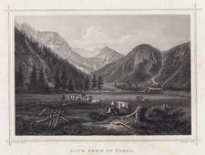 Tirol Alpe Gern Gerntal