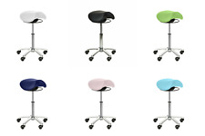 Sattelsitz-Hocker mit Schwing-Mechanismus Moderner Praxishocker mit Sitzkomfort