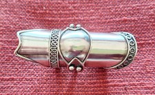 925 Silber Rüstungsring /