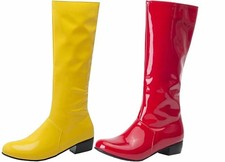 Kniehoch Stiefel Flach Lack