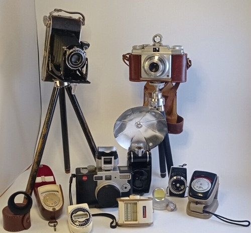 Leica und agfa kamera - und,