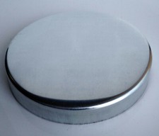 1x Zink Pfostenkappe für Rundpfosten - Zierkappe - Abschlusskappe - Zaunkappe