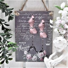 Wandbild Anhänger Tür