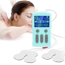 TENS Reizstromgerät Massage Stimulator EMS Trainingsgerät Elektro Exerciser Pad