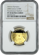 2004 Greece 100 Euro Gold