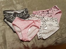 Mädchen Unterhose Set 128 Sterne
