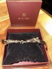 Aigner Armband In Gold Schwarz