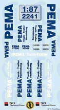 2241 - PEMA Beschriftungen 1:87