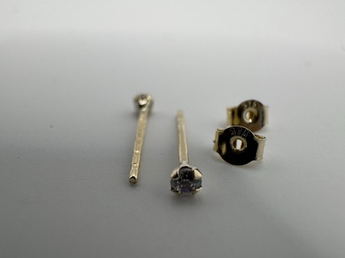 375 gold ohrstecker mit - gold,