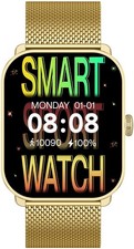 SMARTY 2.0 Smartwatch SW070L Bluetooth 45/36mm Metall Kunststoff gold B-WARE