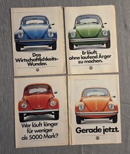 VW Käfer Werbebilder 70er