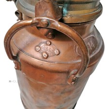 Prächtige Kupfer Milchkanne antik alt Bauernwirtschaft Alm Breisgau