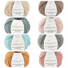 CONCEPT BY KATIA - COTTON-MERINO VOLUME - Garn - 50g - LL 100m - (13,98€/100g)